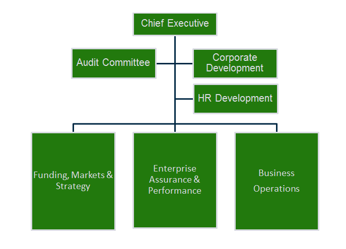 Organisational structure of the AOFM